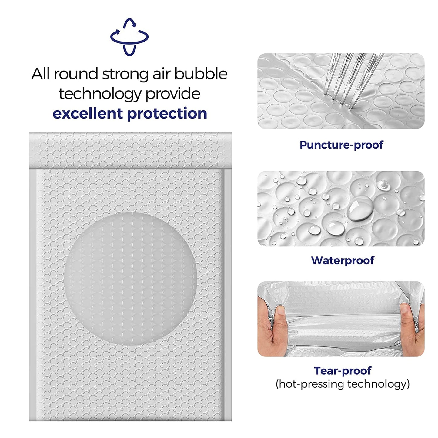 10.5x16 Inch Bubble Mailers