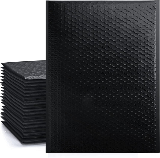 10.5x16 Bubble-Mailer Padded Envelope | Black