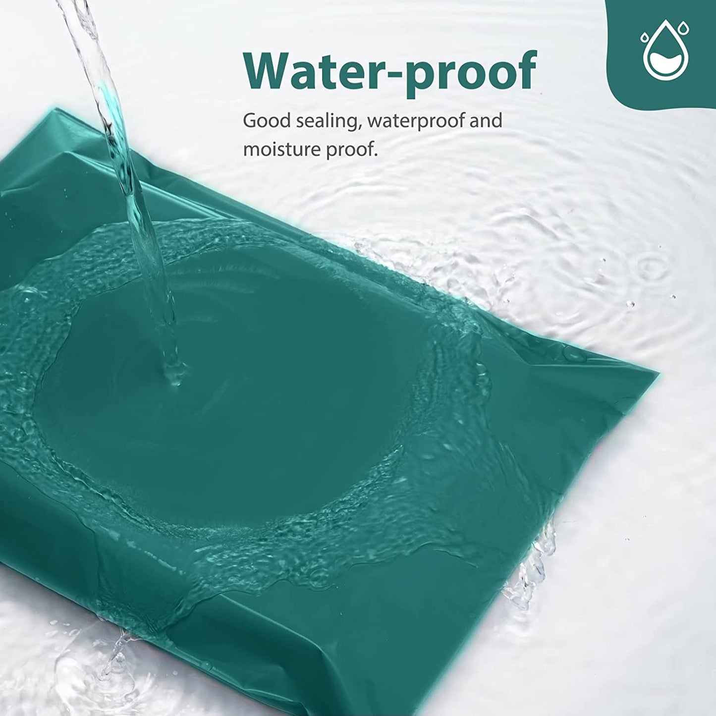 10x13 Poly-Mailer Envelope Shipping Bags | Forest Green