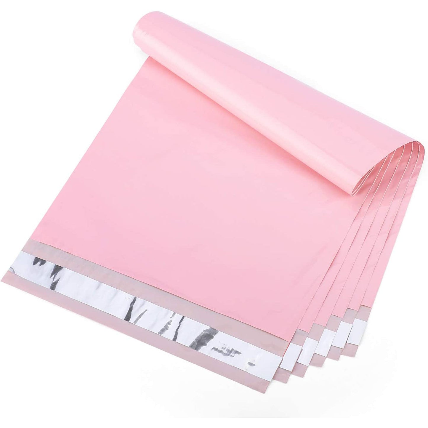10x13 Poly-Mailer Envelope Shipping Bags | Sakura Pink