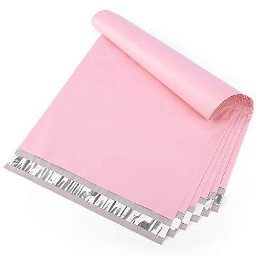 12x15.5 Poly-Mailer Envelope Shipping Bags | Sakura Pink