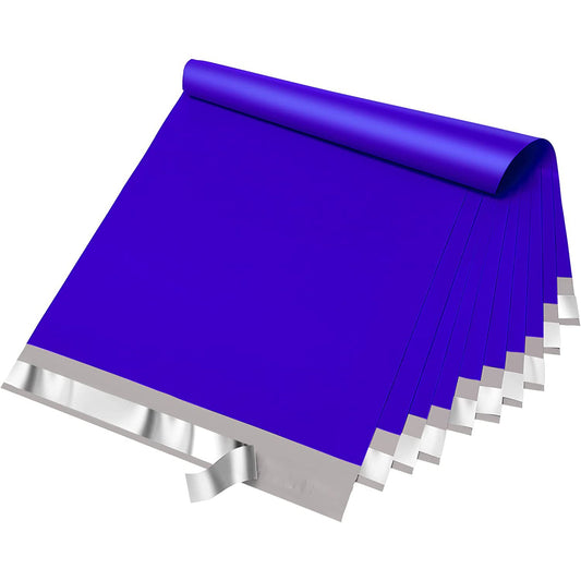 12x15.5 Poly-Mailer Envelope Shipping Bags | Royal Blue