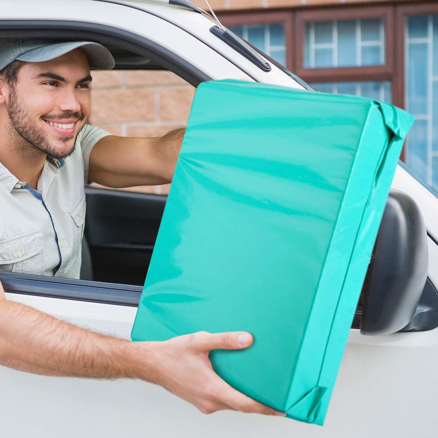 14.5x19 Poly-Mailer Envelope Shipping Bags | Teal