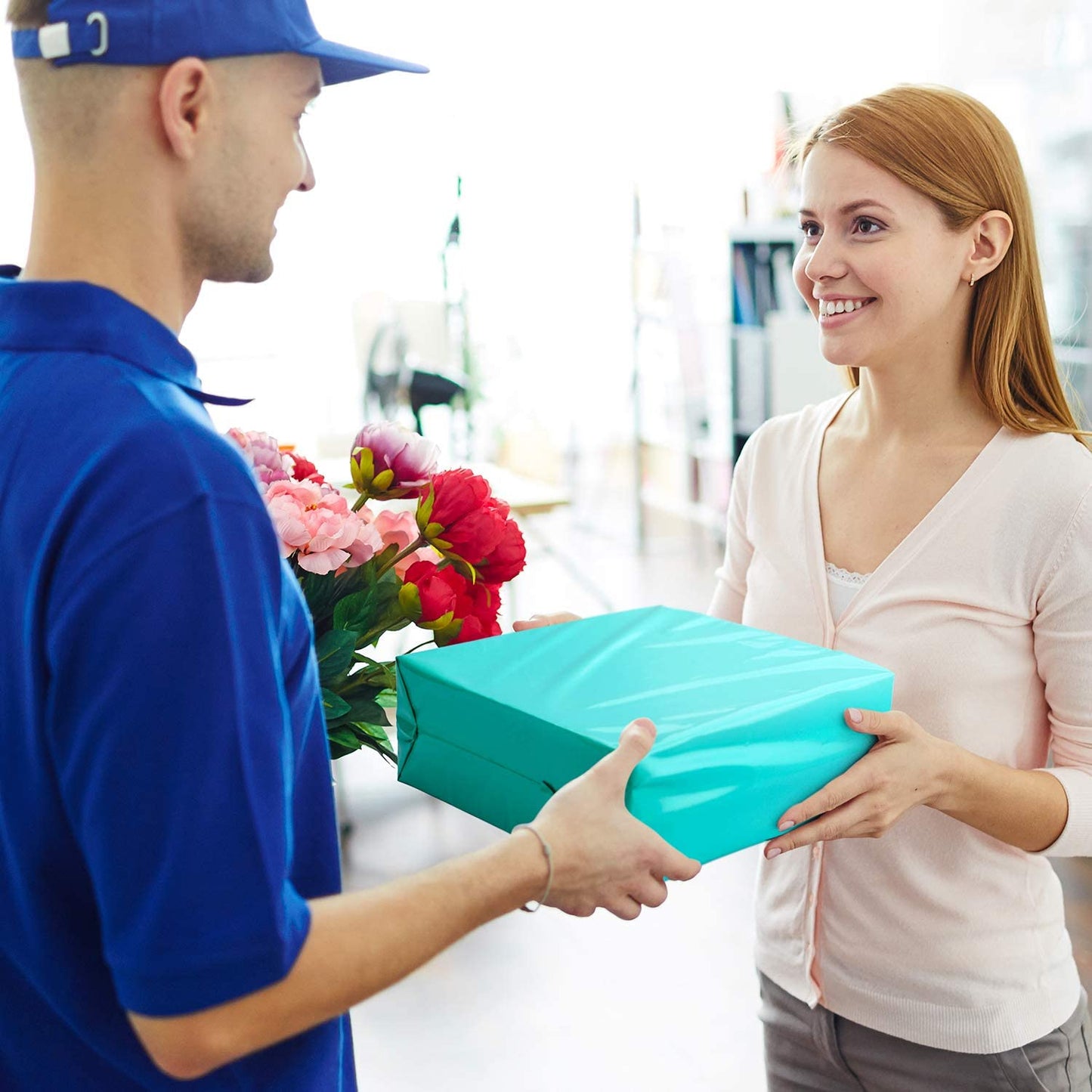 14.5x19 Poly-Mailer Envelope Shipping Bags | Teal