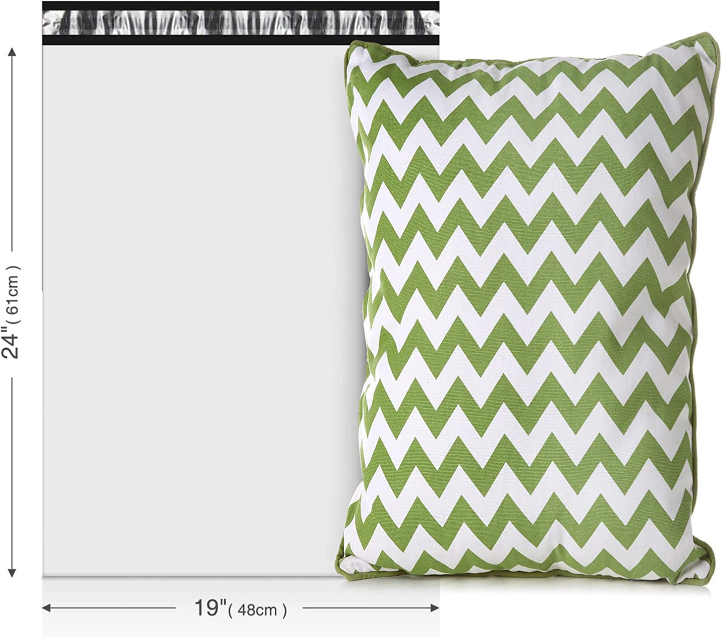 19x24 Poly-Mailer Envelope Shipping Bags | White