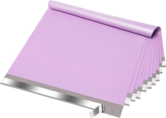 24x24 Poly-Mailer Envelope Shipping Bags | Light Purple