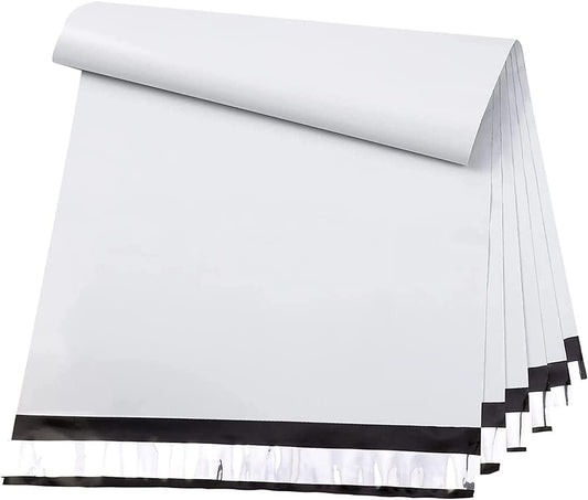 24x24 Poly-Mailer Envelope Shipping Bags | White