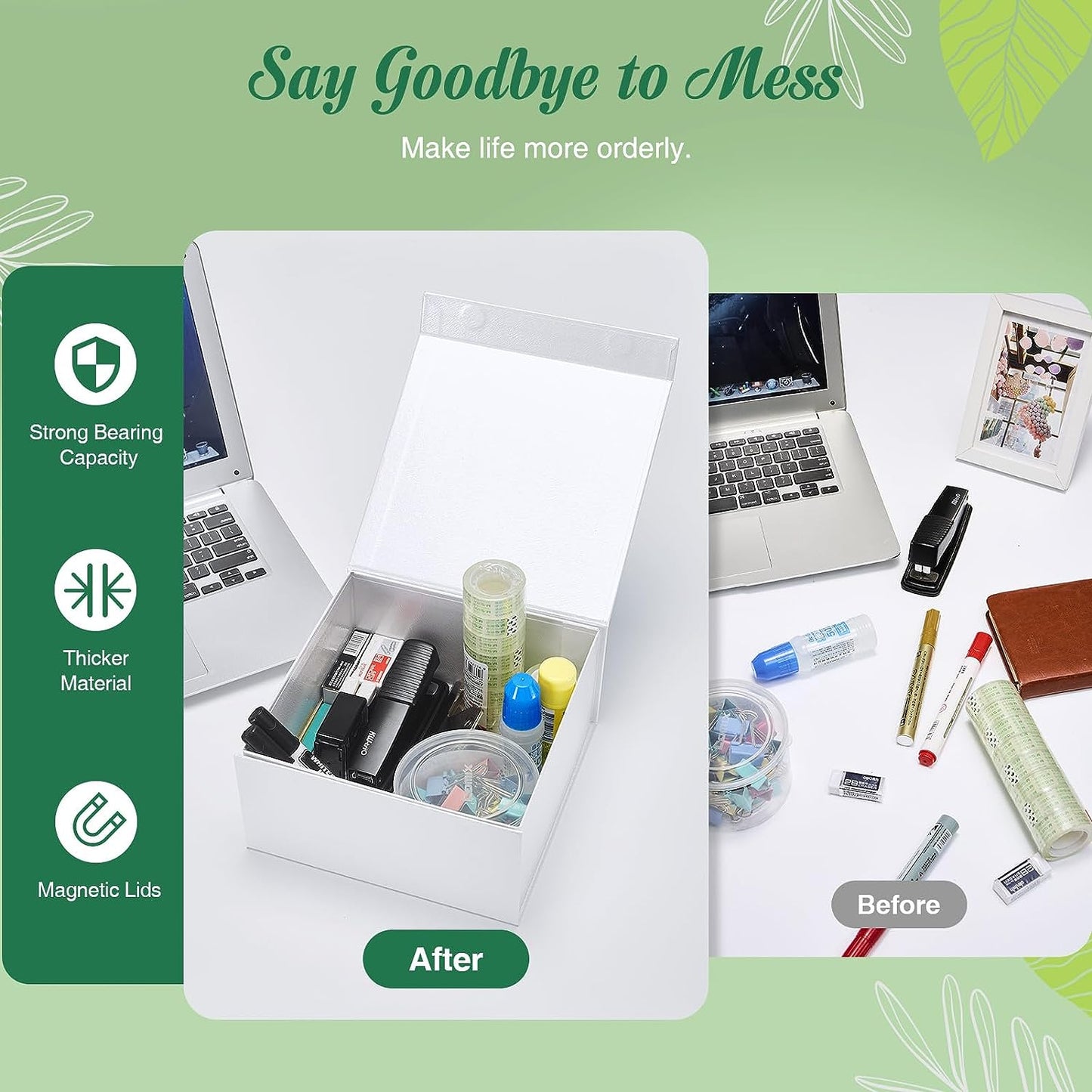8x8x4 Inch Magnetic Gift Boxes