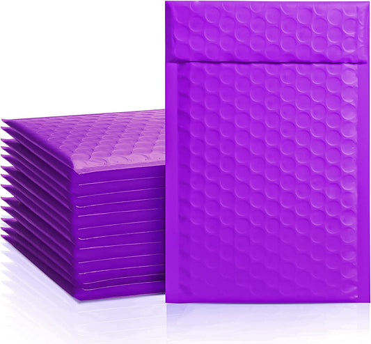 4x8 Bubble-Mailer Padded Envelope | Purple