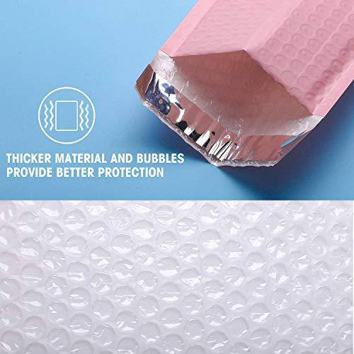 4x8 Bubble-Mailer Padded Envelope | Sakura pink