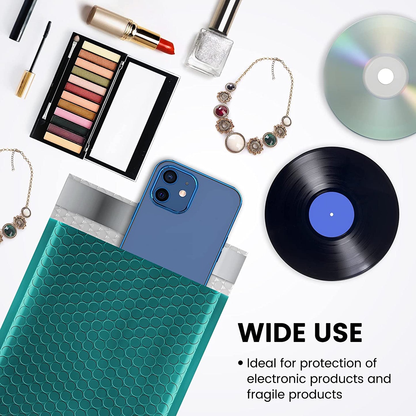 4x8 Bubble-Mailer Padded Envelope | Forest Green