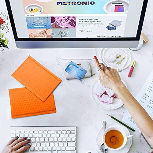 4x8 Bubble-Mailer Padded Envelope | Orange