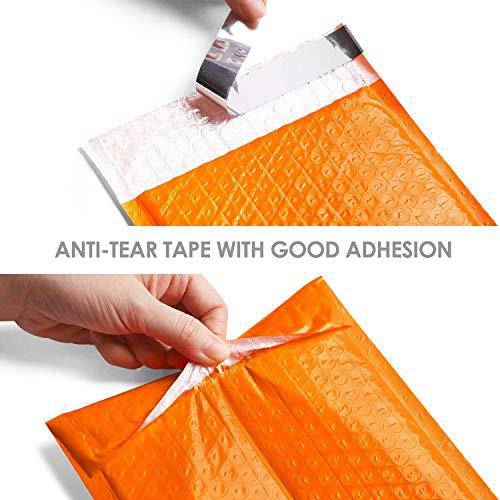4x8 Bubble-Mailer Padded Envelope | Orange