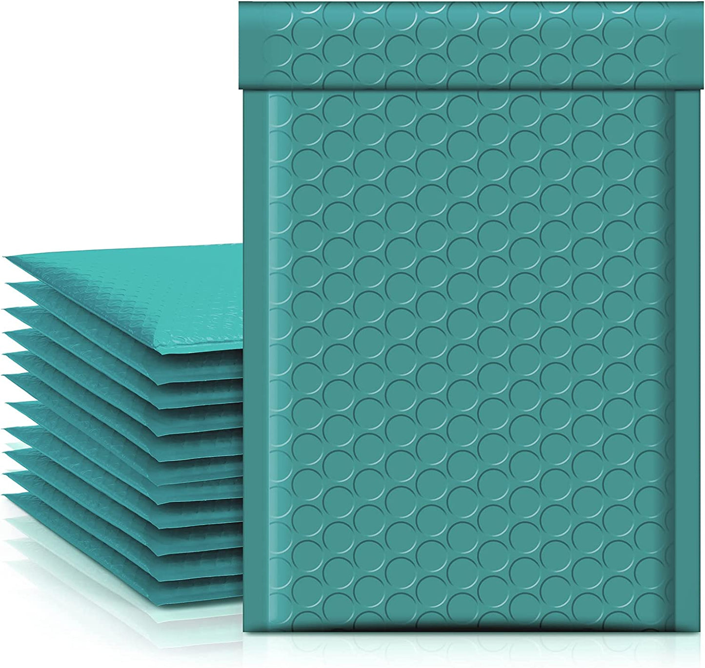 4x8 Bubble-Mailer Padded Envelope | Turquoise Green