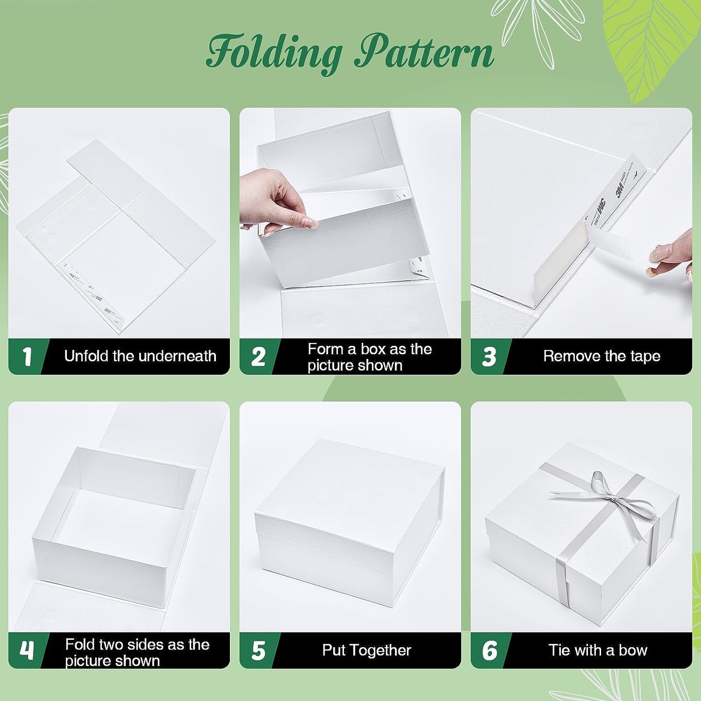8x8x4 Inch Magnetic Gift Boxes