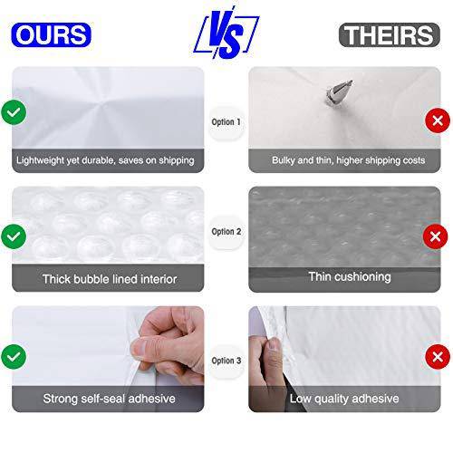 6x10 Bubble-Mailer Padded Envelope | White