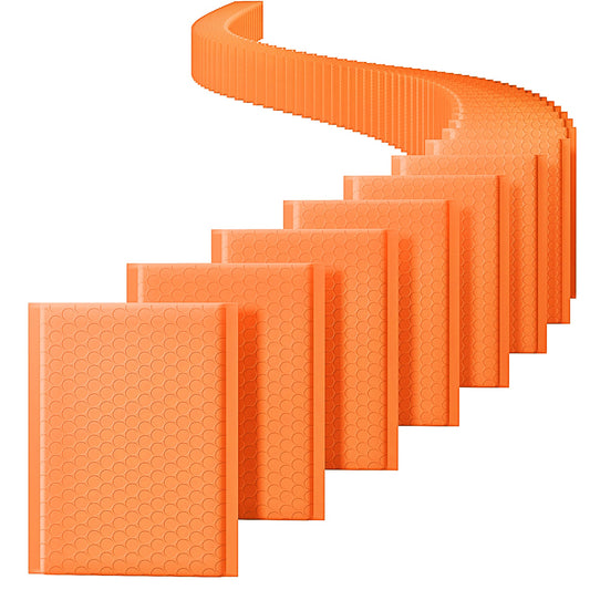 6x10 Bubble-Mailer Padded Envelope | Orange