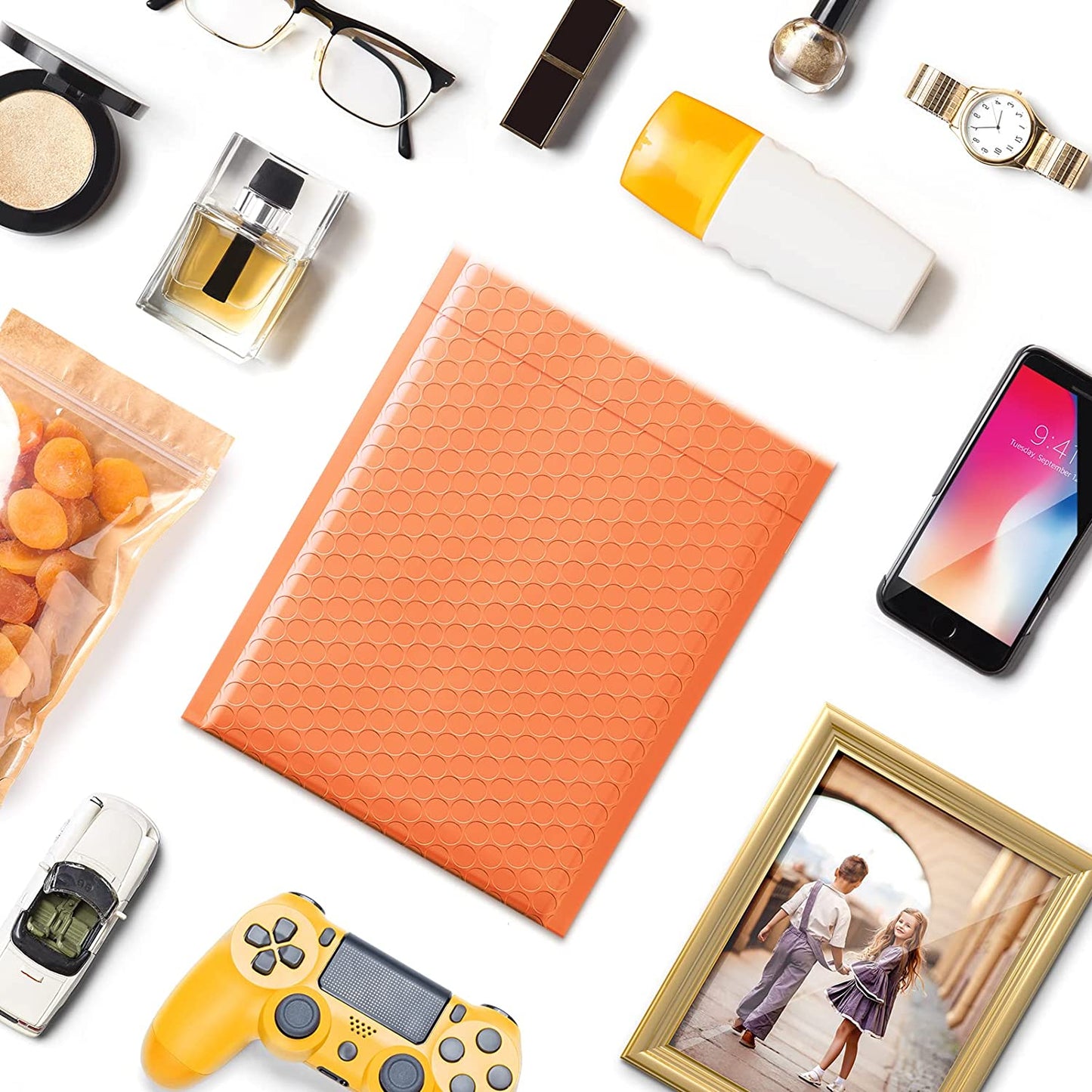 6x10 Bubble-Mailer Padded Envelope | Orange