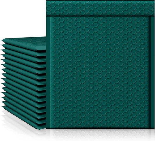 8.5x12 Bubble-Mailer Padded Envelope | Forest Green