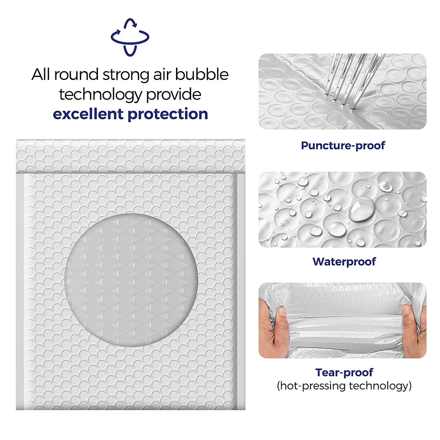8.5x12 Inch Bubble Mailers