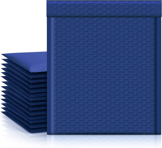 8.5x12 Bubble-Mailer Padded Envelope | Navy Blue