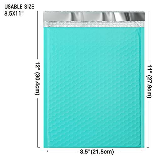 8.5x12 Bubble-Mailer Padded Envelope | Teal