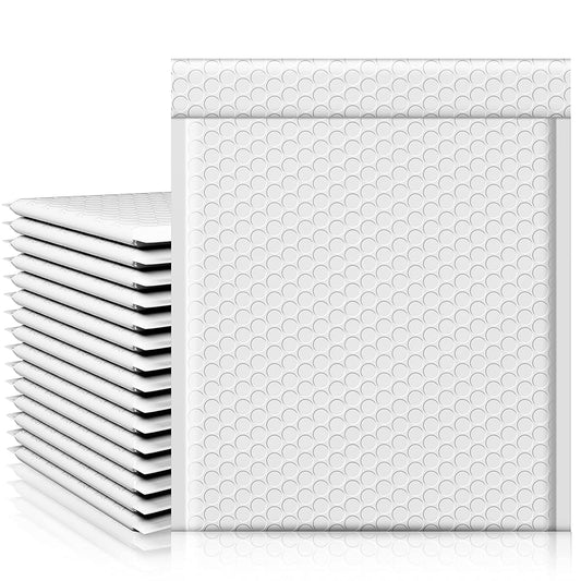 8.5x12 Bubble-Mailer Padded Envelope | White