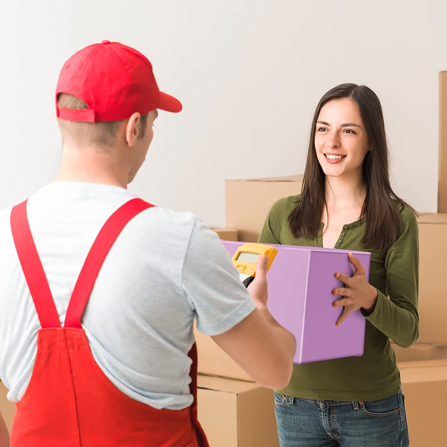 24x24 Poly-Mailer Envelope Shipping Bags | Light Purple