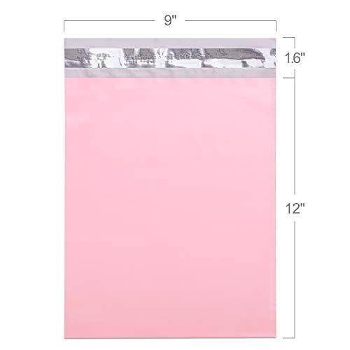 9x12 Poly-Mailer Envelope Shipping Bags | Sakura Pink