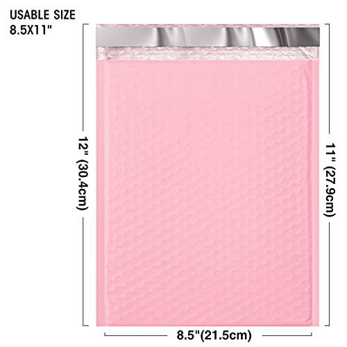 8.5x12 Bubble-Mailer Padded Envelope | Sakura Pink