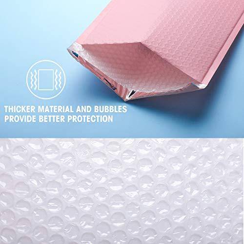 8.5x12 Bubble-Mailer Padded Envelope | Sakura Pink