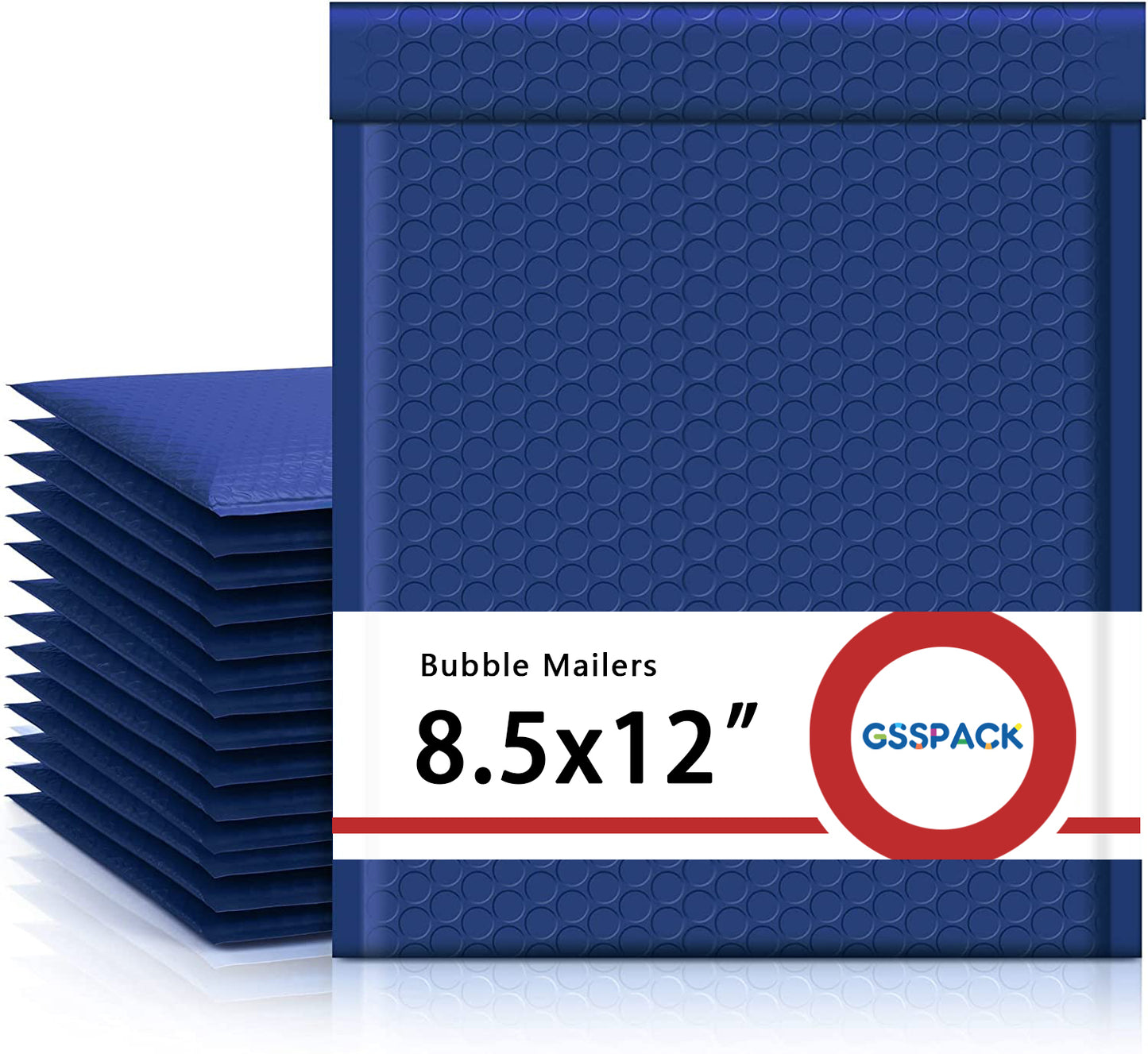 GSSPACK 8,5x12 Luftpolsterumschlag | Navy blau