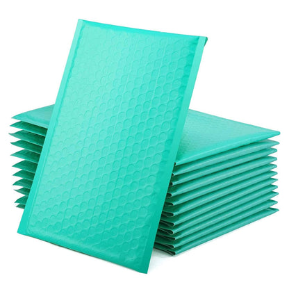 GSSPACK 4x8 Bubble-Mailer Padded Envelope | Teal