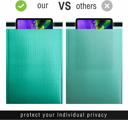 10.5x16 Bubble-Mailer Padded Envelope | Teal