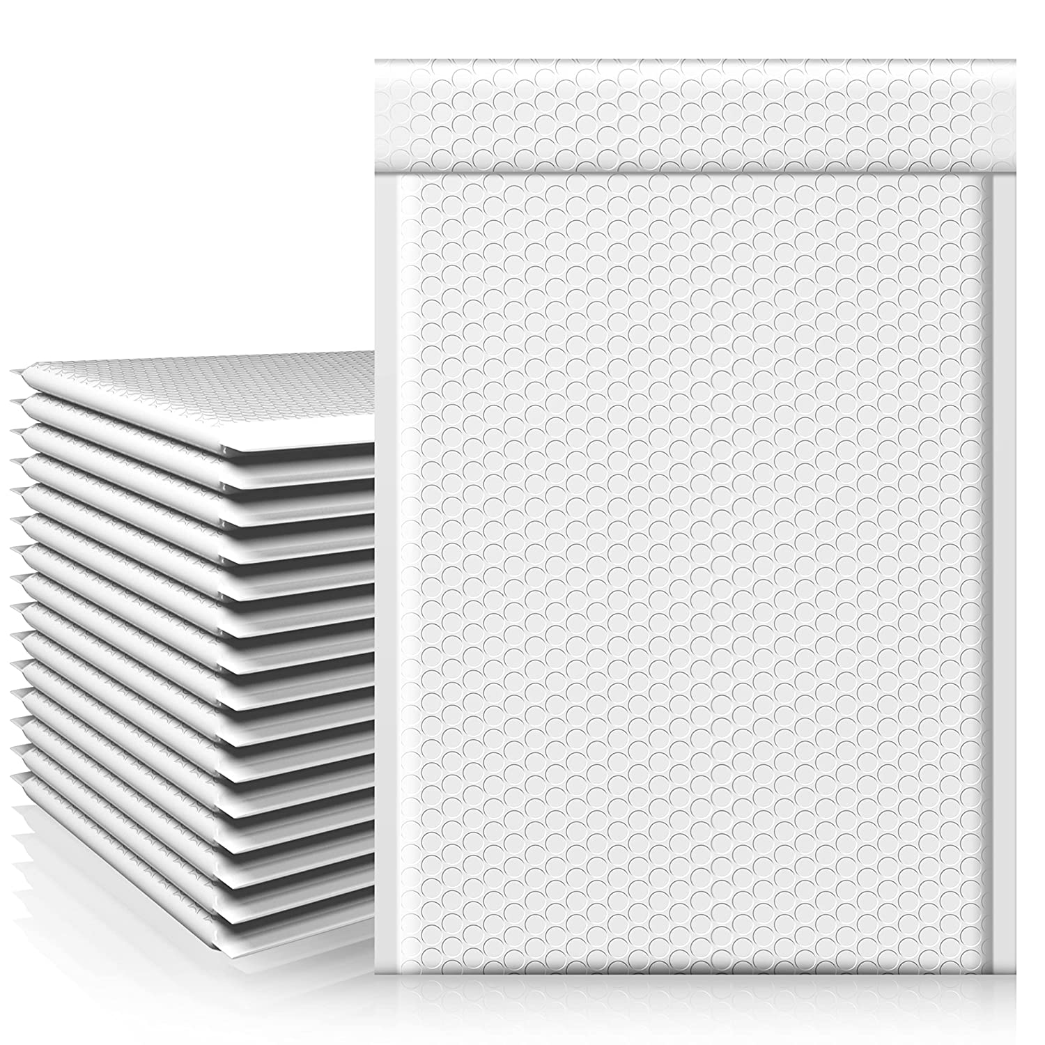 10.5x16 Bubble-Mailer Padded Envelope | White