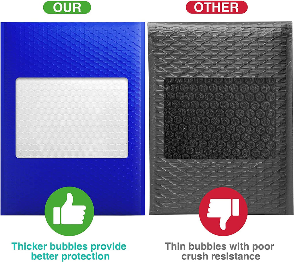 10.5x16 Bubble-Mailer Padded Envelope | Royal Blue