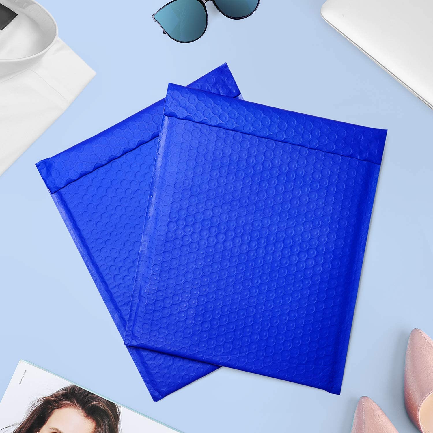 10.5x16 Bubble-Mailer Padded Envelope | Royal Blue