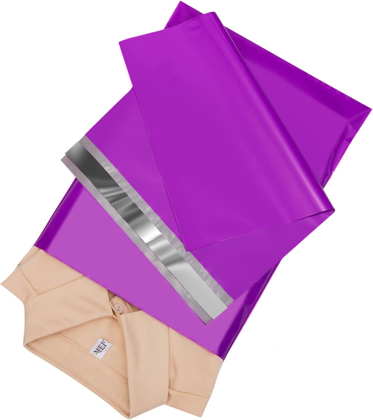 10x13 Poly-Mailer Envelope Shipping Bags | Purple