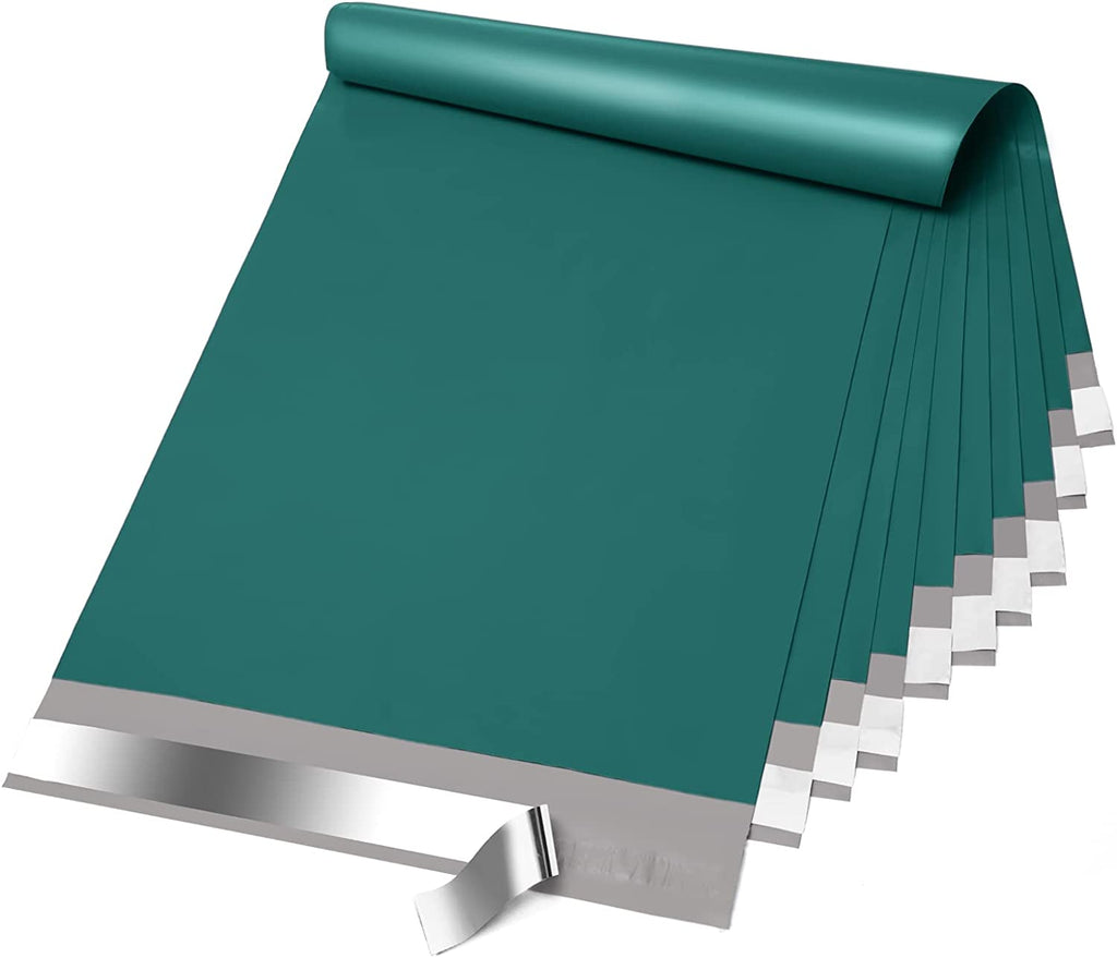 10x13 Poly-Mailer Envelope Shipping Bags | Forest Green