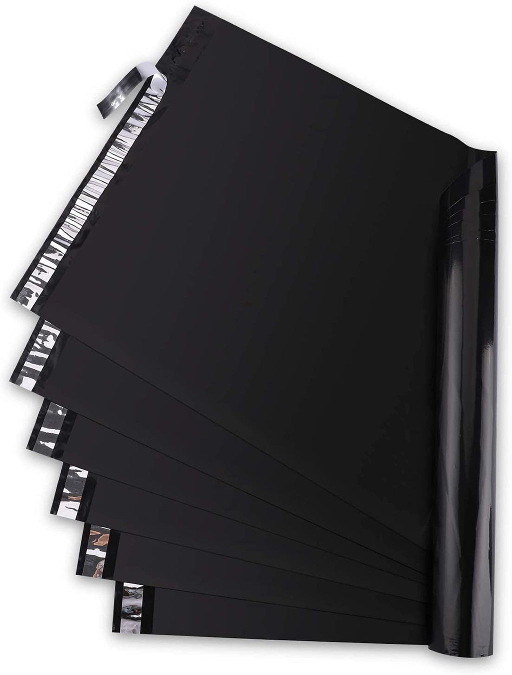12x15.5 Poly-Mailer Envelope Shipping Bags | Black