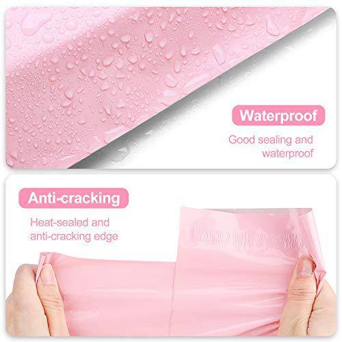 12x15.5 Poly-Mailer Envelope Shipping Bags | Sakura Pink