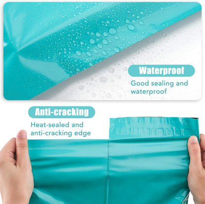 12x15.5 Poly-Mailer Envelope Shipping Bags | Teal
