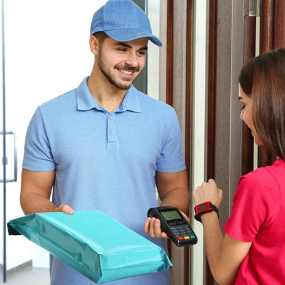 12x15.5 Poly-Mailer Envelope Shipping Bags | Teal