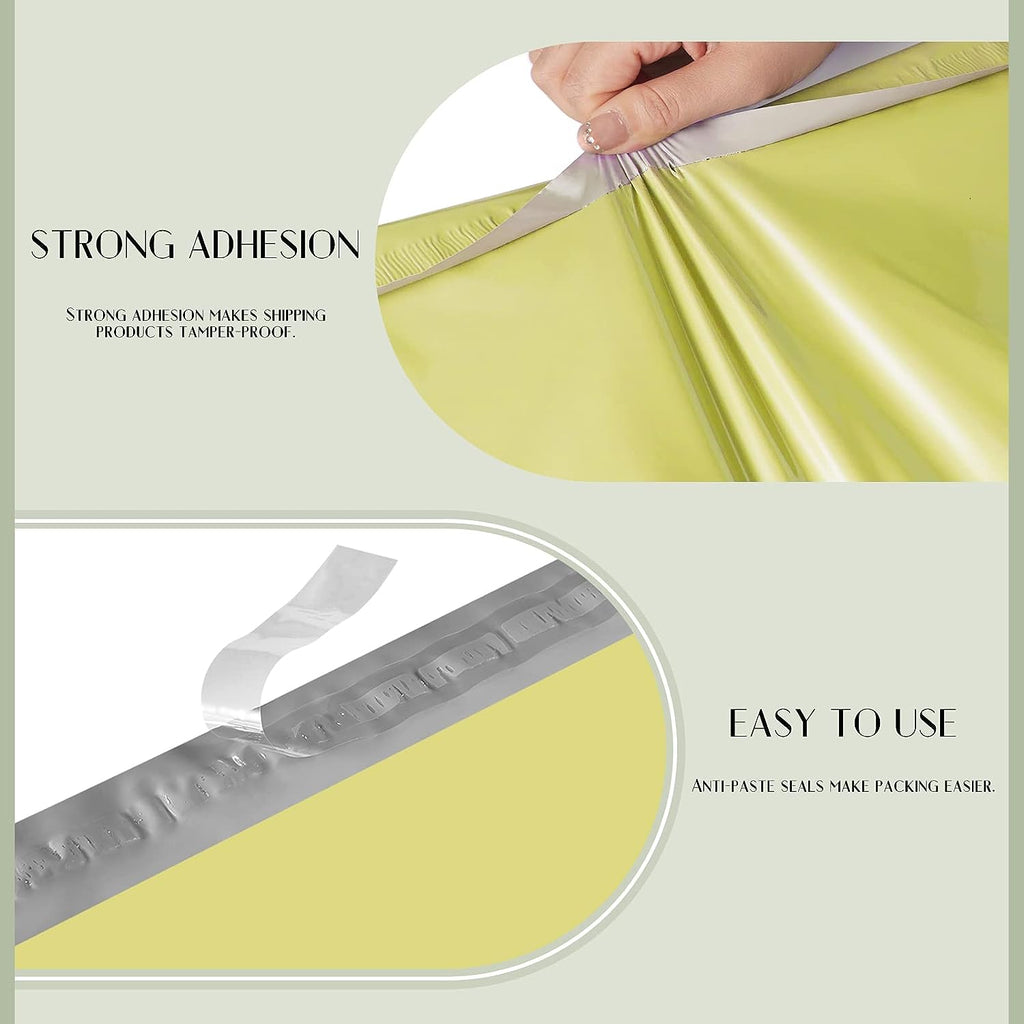 14.5x19 Poly-Mailer Envelope Shipping Bags | Wood Green