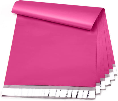 14.5x19 Poly-Mailer Envelope Shipping Bags | Pink