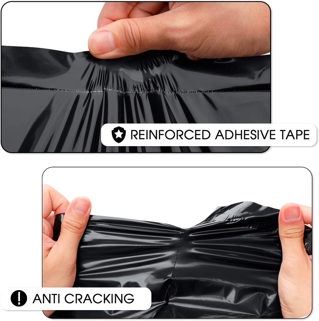 14.5x19 Poly-Mailer Envelope Shipping Bags | Black