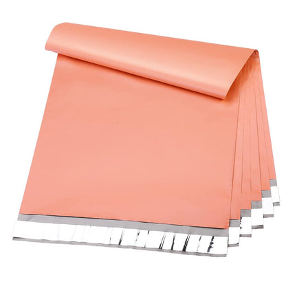 14.5x19 Poly-Mailer Envelope Shipping Bags | Peach Pink