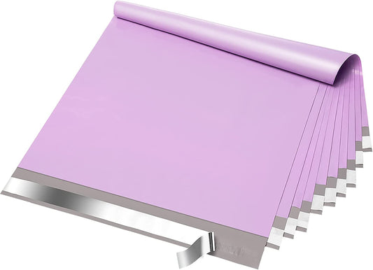 19x24 Poly-Mailer Envelope Shipping Bags | Light Purple