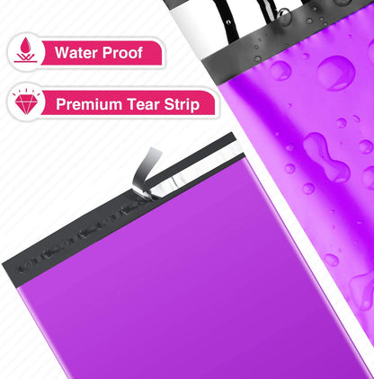 19x24 Poly-Mailer Envelope Shipping Bags | Purple