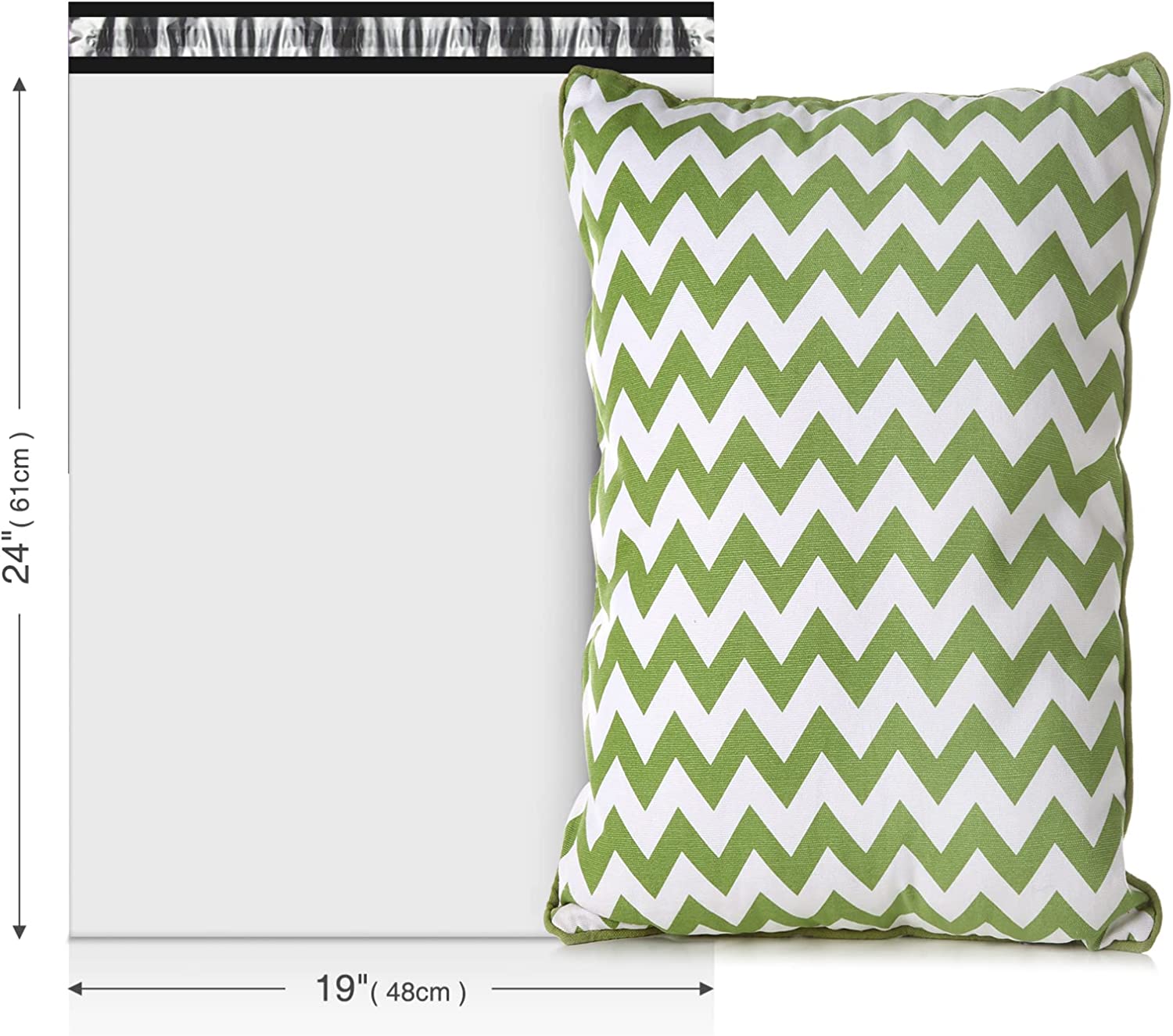 19x24 Poly-Mailer Envelope Shipping Bags | White